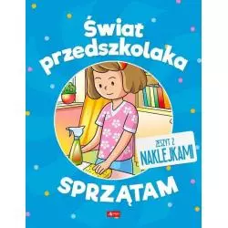 ŚWIAT PRZEDSZKOLAKA SPRZĄTAM ZESZYT Z NAKLEJKAMI - Dragon