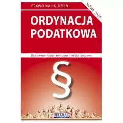 ORDYNACJA PODATKOWA - Literat