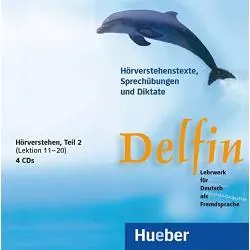DELFIN HORVERSTEHEN TEIL 2 LEKTION 11-20 4 CD - Hueber Verlag