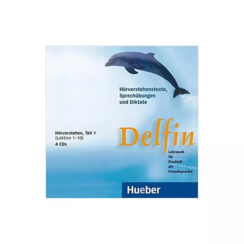 DELFIN TEIL 1 HORVERSTEHEN 4 CD - Hueber Verlag