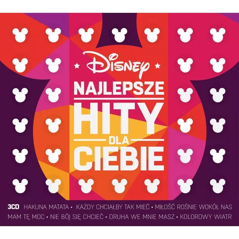 DISNEY NAJLEPSZE HITY DLA CIEBIE 3 CD - Walt Disney Studios Home Entertainment