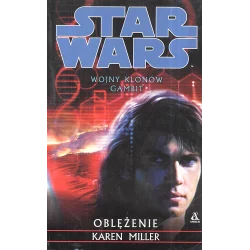 STAR WARS WOJNY KLONÓW GAMBIT OBLĘŻENIE Karen Miller - Amber