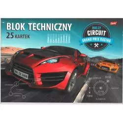BLOK TECHNICZMY BIAŁY A3 25...