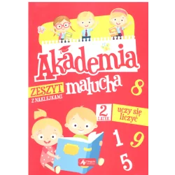 AKADEMIA MALUCHA 2 LATEK UCZY SIĘ LICZYĆ - Dragon