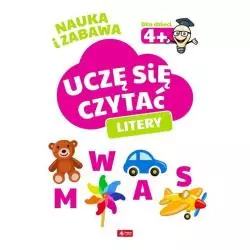 LITERY. UCZĘ SIĘ CZYTAĆ 4+ - Dragon