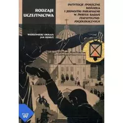 RODZAJE UCZESTNICTWA Włodzimierz Okrasa - Wydawnictwo Uniwersytetu Kardynała Stefana Wyszyńskiego