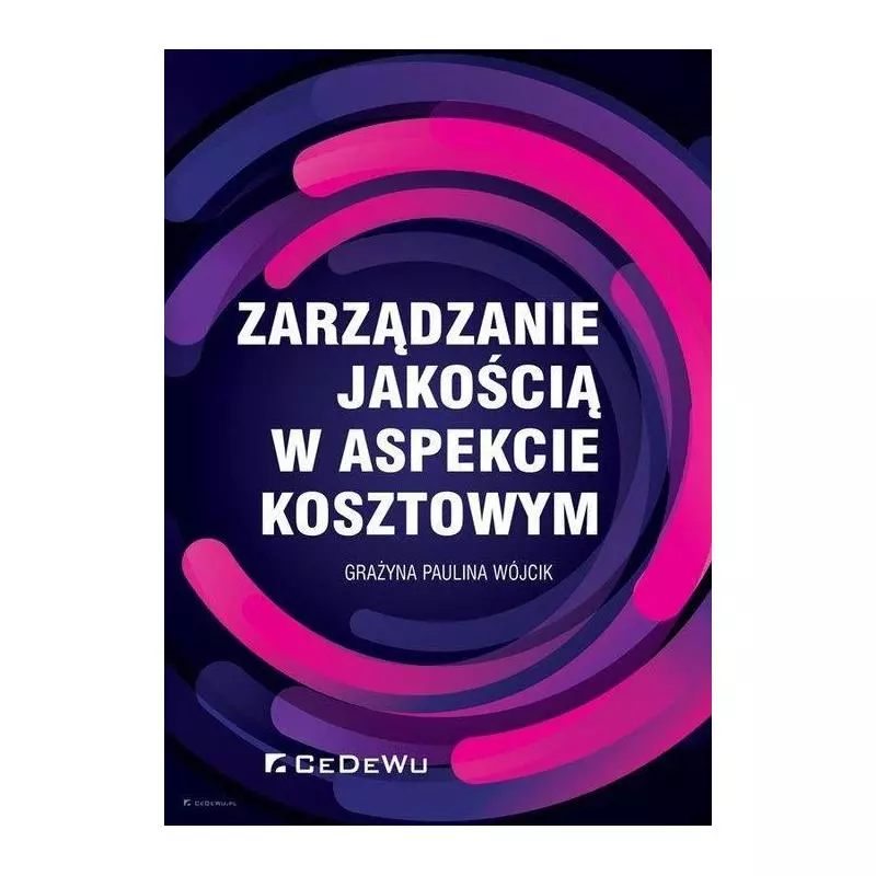 ZARZĄDZANIE JAKOŚCIĄ W ASPEKCIE KOSZTOWYM Grażyna Paulina Wójcik - CEDEWU