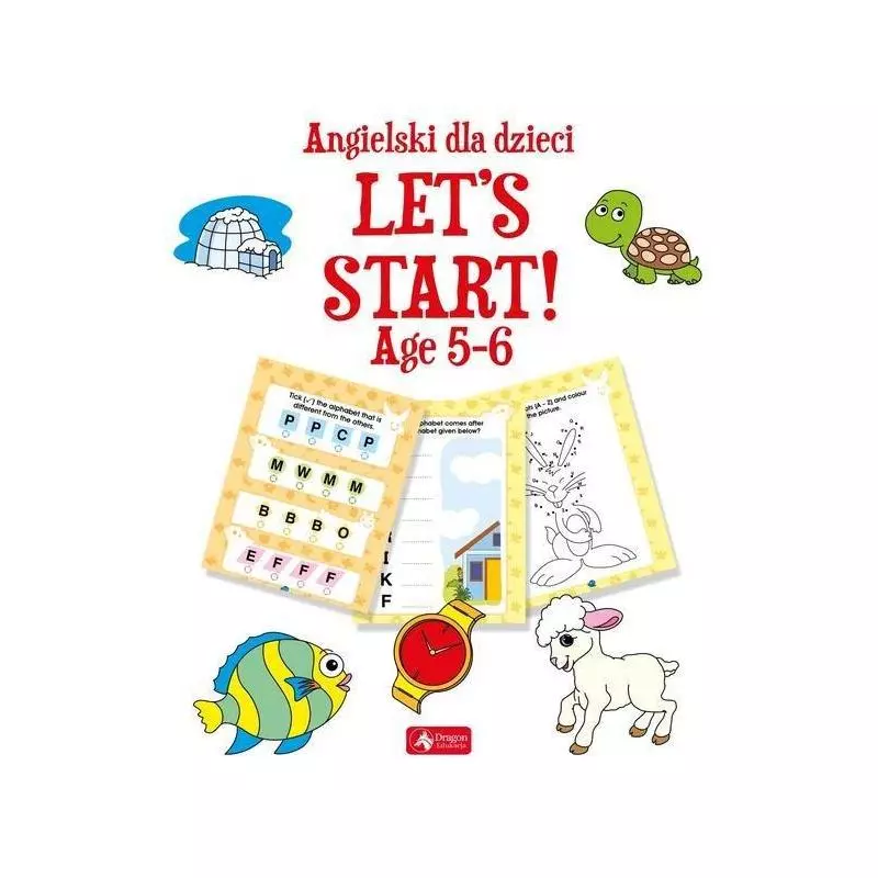 LETS START! ANGIELSKI DLA DZIECI 5-6 LAT - Dragon LETS START! ANGIELSKI DLA DZIECI 5-6 LAT - Dragon