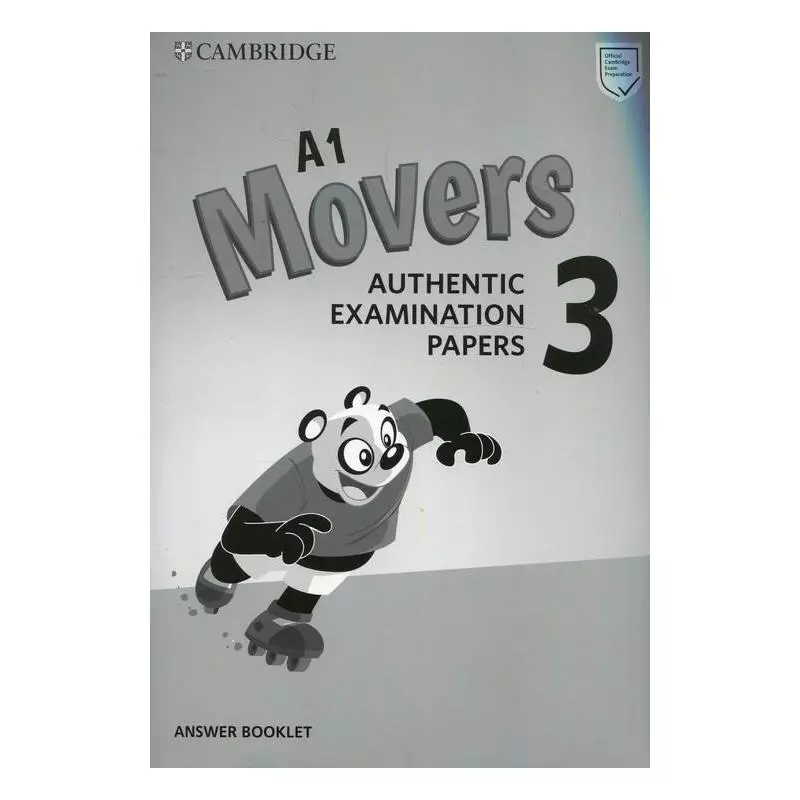 A1 MOVERS 3 ANSWER BOOKLET - Cambridge University Press