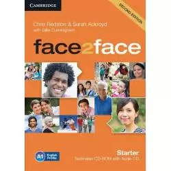 FACE2FACE STARTER TESTMAKER CD-ROM + AUDIO CD Chris Redston, Sarah Ackroyd - Cambridge University Press