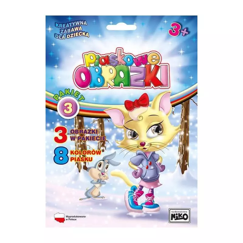 PIASKOWE OBRAZKI PAKIET 3+ - NIKO
