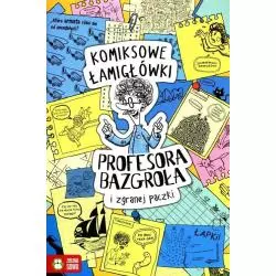 KOMIKSOWE ŁAMIGŁÓWKI PROFESORA BAZGROŁA I ZGRANEJ PACZKI 6+ - Zielona Sowa