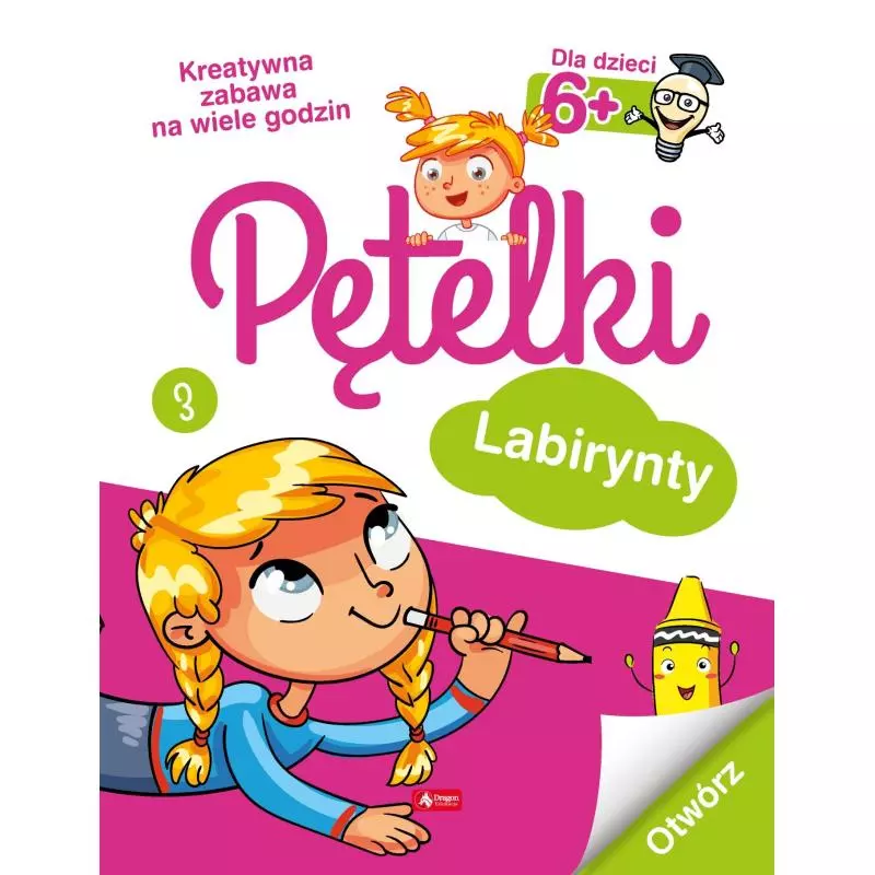 LABIRYNTY PĘTELKI 6+ - Dragon LABIRYNTY PĘTELKI 6+ - Dragon