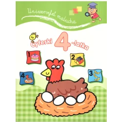 UNIWERSYTET MALUCHA. CYFERKI 4-LATKA - Olesiejuk