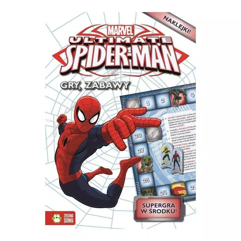 ULTIMATE SPIDER-MAN. GRY, ZABAWY - Zielona Sowa ULTIMATE SPIDER-MAN. GRY, ZABAWY - Zielona Sowa