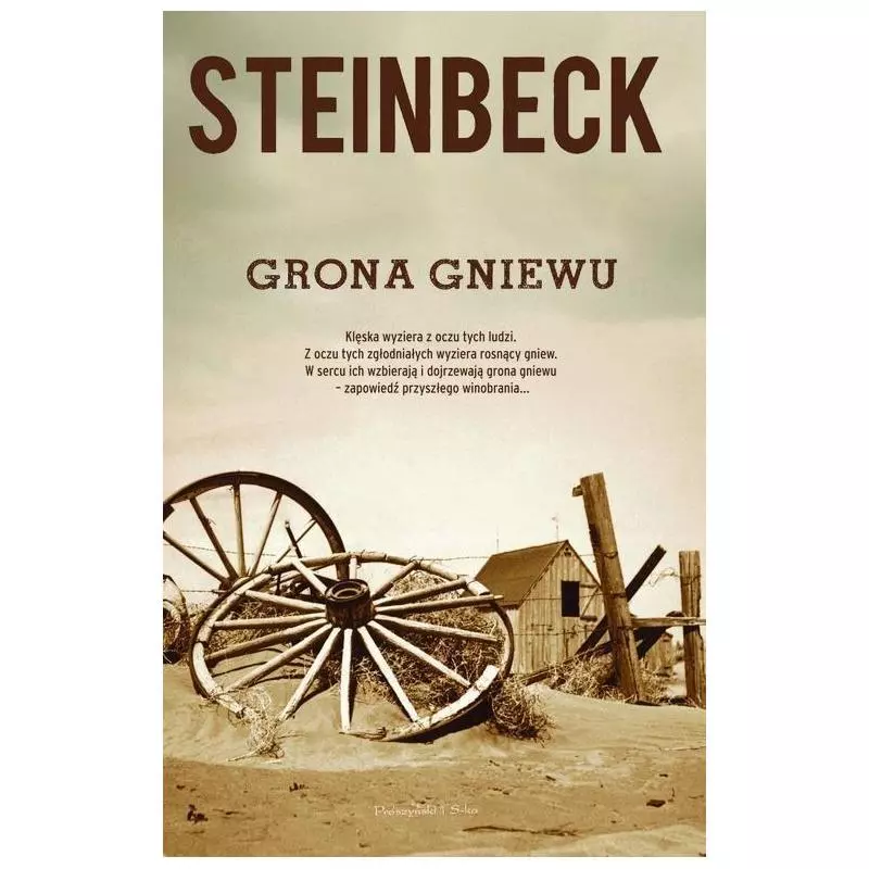 GRONA GNIEWU John Steinbeck - Prószyński