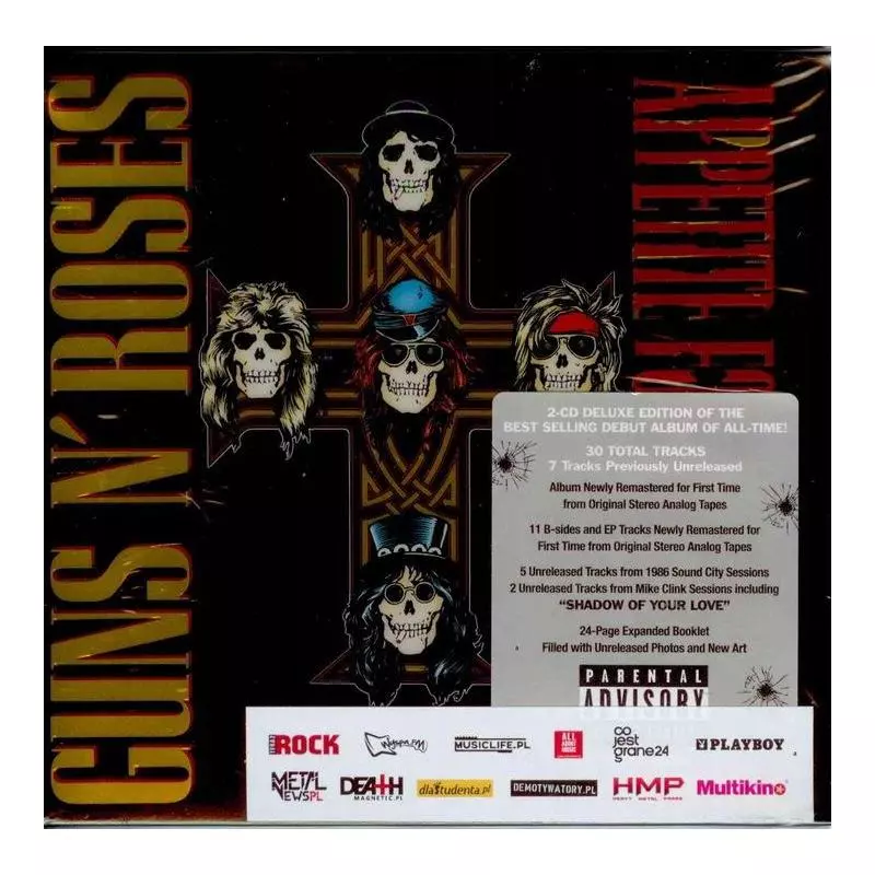 GUNS N ROSES APPETITE FOR DESTRUCTION 2 CD - Universal Music Polska