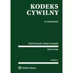 KODEKS CYWILNY ZE SCHEMATAMI Rafał Baranek, Łukasz Zamojski - Wolters Kluwer