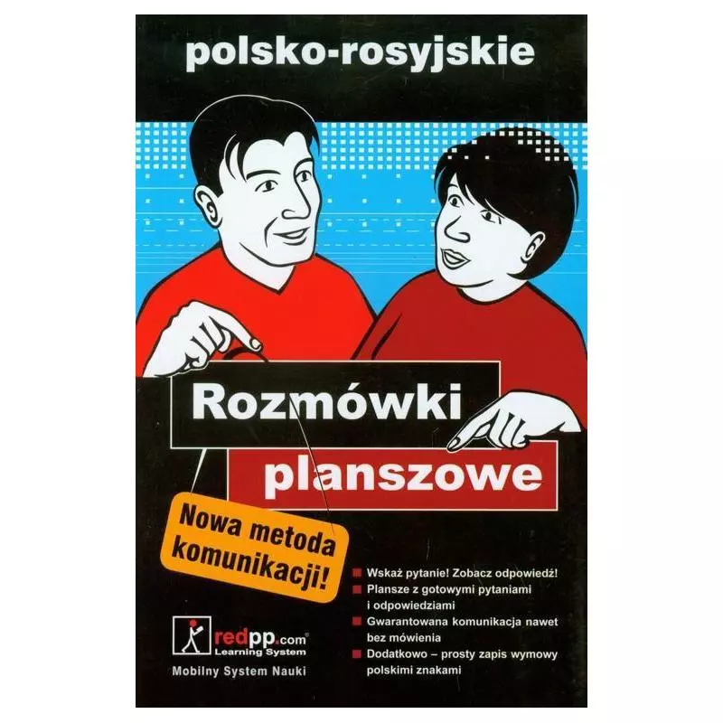 MINI ROZMÓWKI PLANSZOWE POLSKO-ROSYJSKIE REDPP.COM NOWA METODA KOMUNIKACJI! - Red Point Publishing