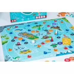 PIRACKA ORTOGRAFIA EDUKACYJNA GRA PLANSZOWA 6+ - Zielona Sowa