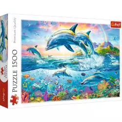 RODZINA DELFINOW PUZZLE 1500 ELEMENTÓW - Trefl