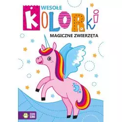 WESOŁE KOLORKI MAGICZNE ZWIERZĘTA 4+ - Zielona Sowa