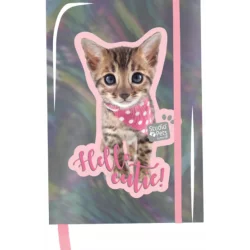 NOTES W LINIE A5 HOLOGRAFICZNY 96 KARTEK STUDIO PETS - Paso