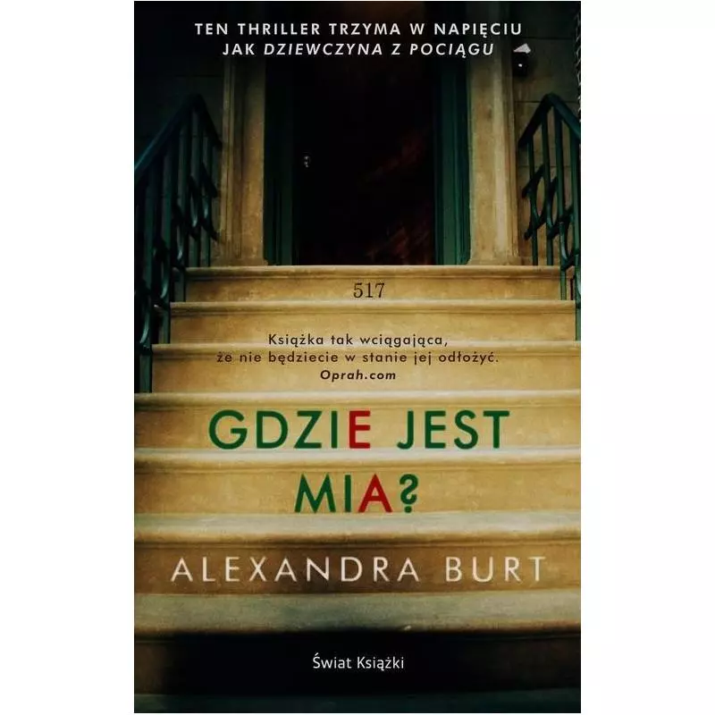 GDZIE JEST MIA Alexandra Burt - Świat Książki GDZIE JEST MIA Alexandra Burt - Świat Książki