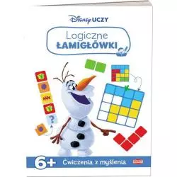 DISNEY UCZY KRAINA LODU LOGICZNE ŁAMIGŁÓWKI 6+ - Ameet