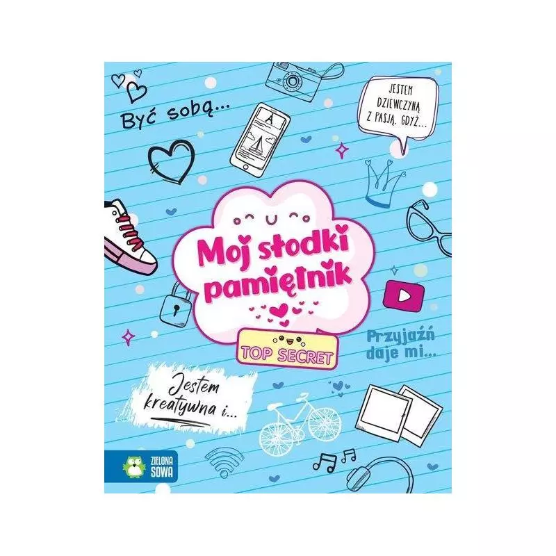 MÓJ SŁODKI PAMIĘTNIK 9+ Magda Malicka - Zielona Sowa