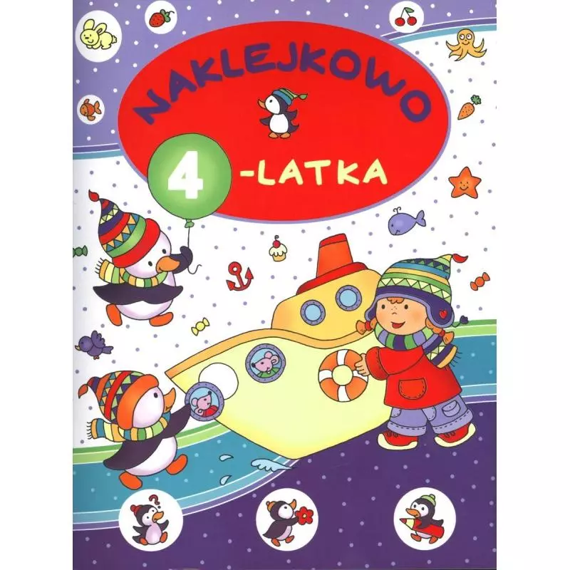 NAKLEJKOWO 4-LATKA Anna Wiśniewska - Olesiejuk