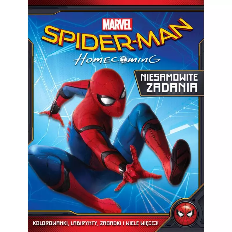SPIDER-MAN HOMECOMING NIESAMOWITE ZADANIA - Egmont