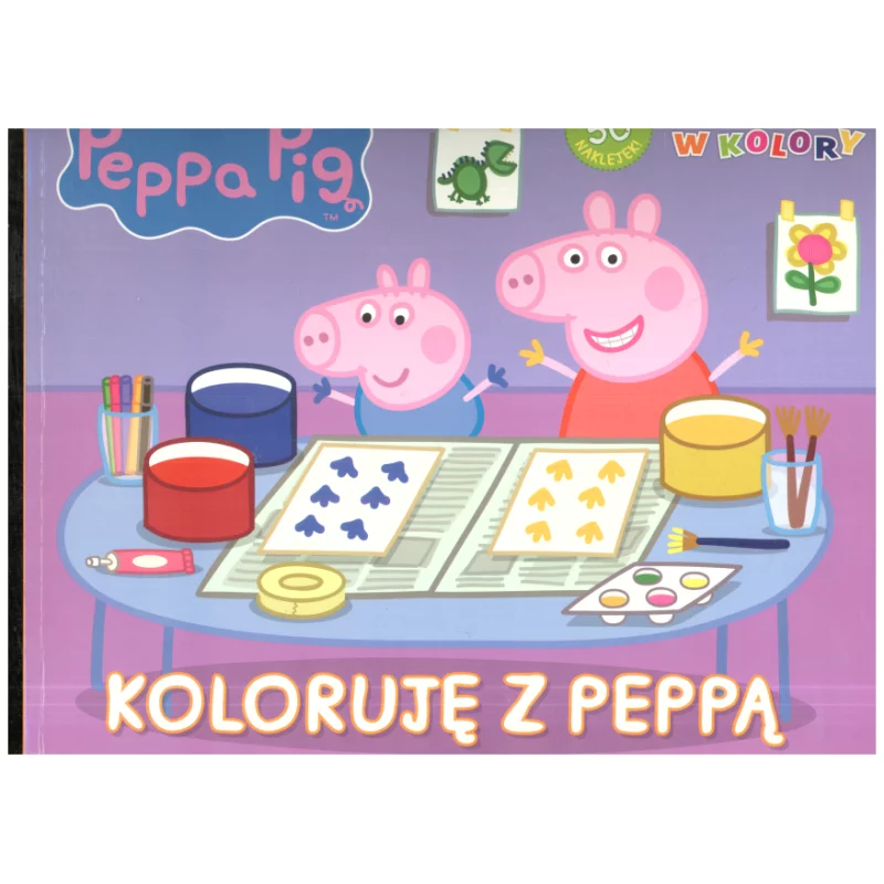 KOLORUJĘ Z PEPPĄ ZABAWA W KOLORY ŚWINKA PEPPA - Media Service Zawada