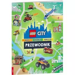 LEGO CITY PRZEWODNIK MAPY ZADANIA NAKLEJKI 6+ - Ameet