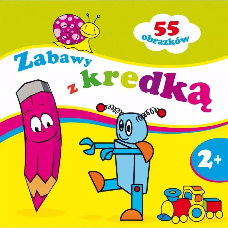 ZABAWY Z KREDKĄ 2+ Anna Wiśniewska - Olesiejuk