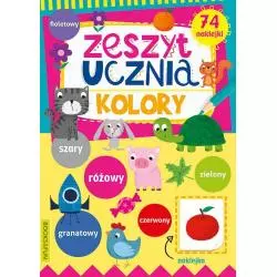 KOLORY. ZESZYT UCZNIA Z NAKLEJKAMI - Books & Fun
