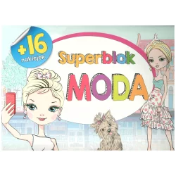 SUPERBLOK MODA + 16 NAKLEJEK - Olesiejuk