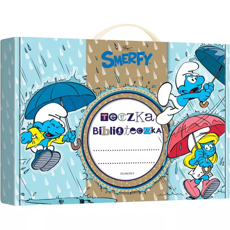 SMERFY TECZKA BIBLIOTECZKA - Egmont