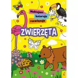 NAKLEJAM, KOLORUJĘ, ROWIĄZUJĘ ZWIERZĘTA - Wilga