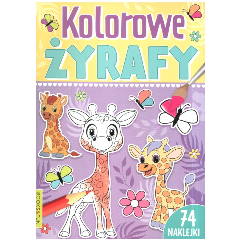 KOLOROWE ŻYRAFY - Books & Fun