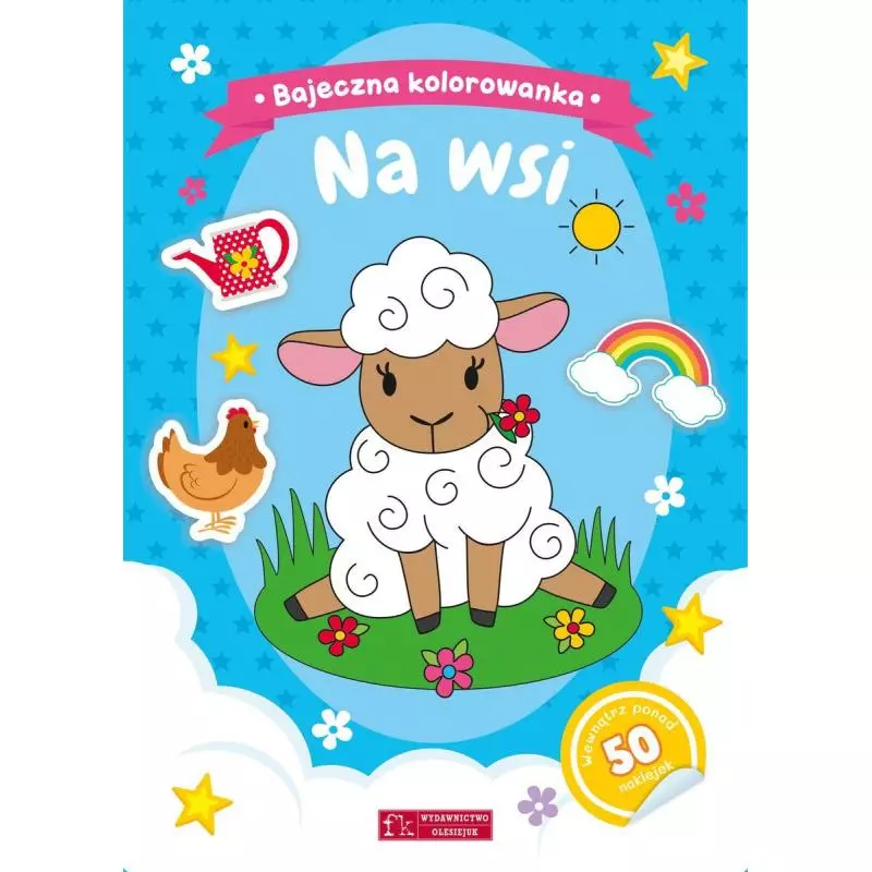 NA WSI BAJECZNA KOLOROWANKA 3+ - Olesiejuk