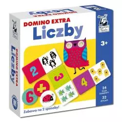 LICZBY DOMINO EXTRA GRA EDUKACYJNA KAPITAN NAUKA 3+ - Edgard