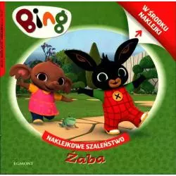 BING NAKLEJKOWE SZALEŃSTWO ŻABA - Egmont