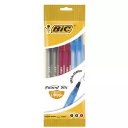 DŁUGOPIS BIC ROUND STICK CLASSIC 6 SZT. - BiC
