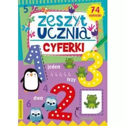CYFERKI. ZESZYT UCZNIA Z NAKLEJKAMI - Books & Fun