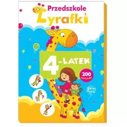 PRZEDSZKOLE ŻYRAFKI. 4-LATEK + 200 NAKLEJEK - Olesiejuk