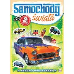 SAMOCHODY ŚWIATA 2 ALBUM Z NAKLEJKAMI - Aksjomat