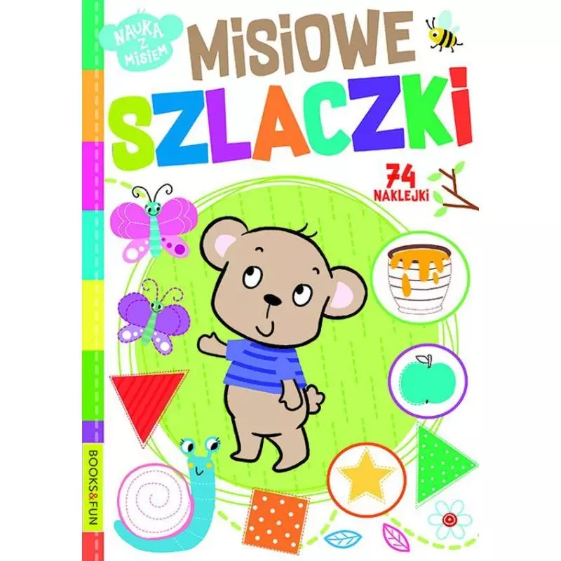 MISIOWE SZLACZKI 74 NAKLEJKI - Books & Fun