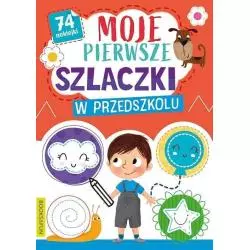 MOJE PIERWSZE SZLACZKI W PRZEDSZKOLU 74 NAKLEJKI - Books & Fun