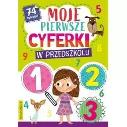 MOJE PIERWSZE CYFERKI W PRZEDSZKOLU 74 NAKLEJKI - Books and Fun